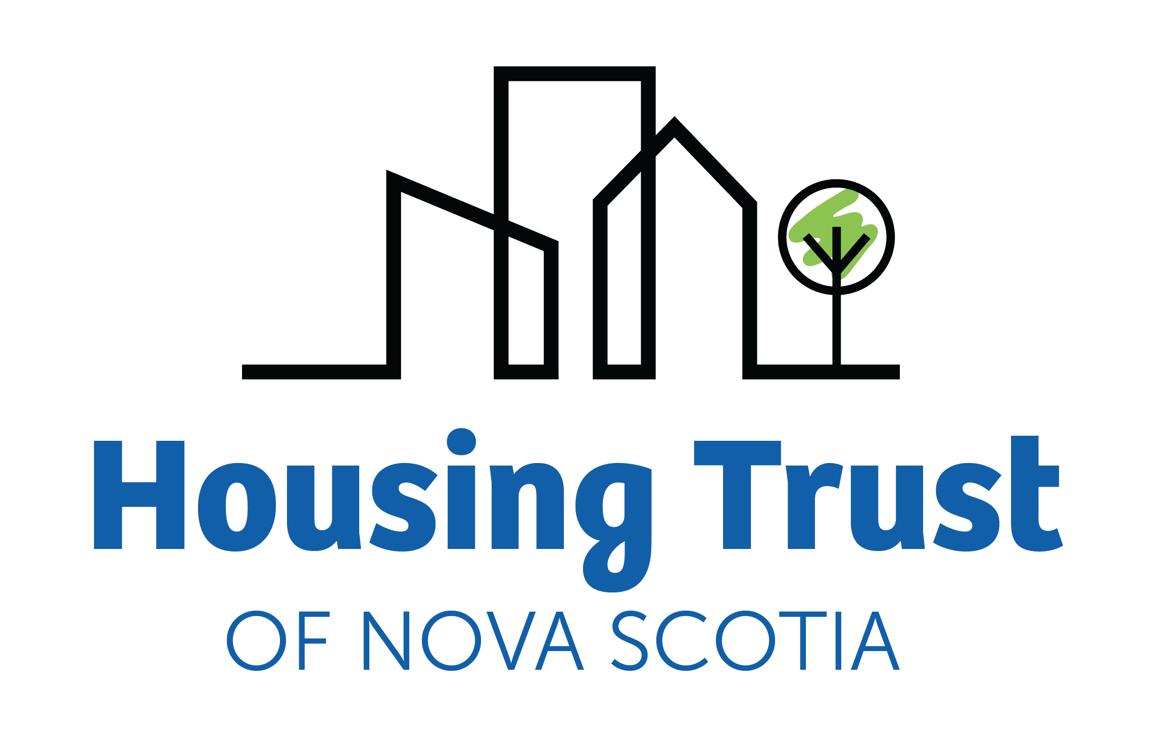 The image is a logo for the Housing Trust of Nova Scotia.